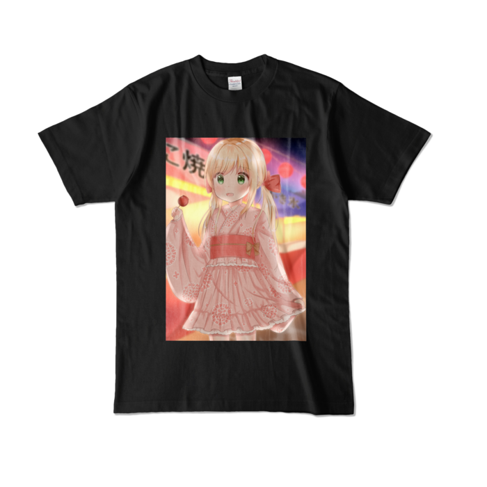 カラーTシャツ - L - ブラック (濃色)