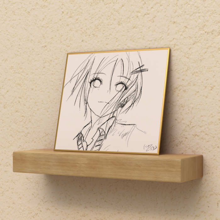 色紙 - ミニ（H120 × W135mm）