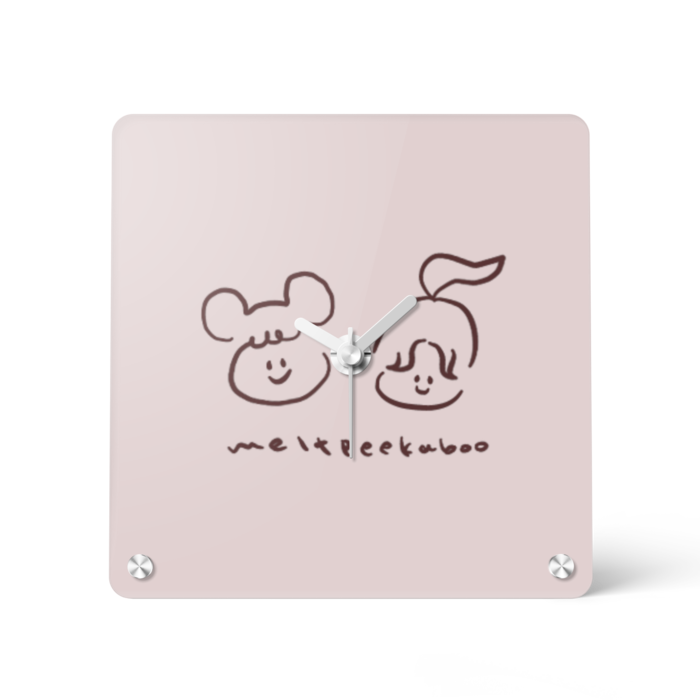 アクリル時計 - 150x150mm