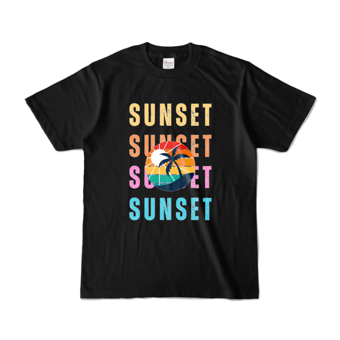 カラーTシャツ - S - ブラック (濃色)