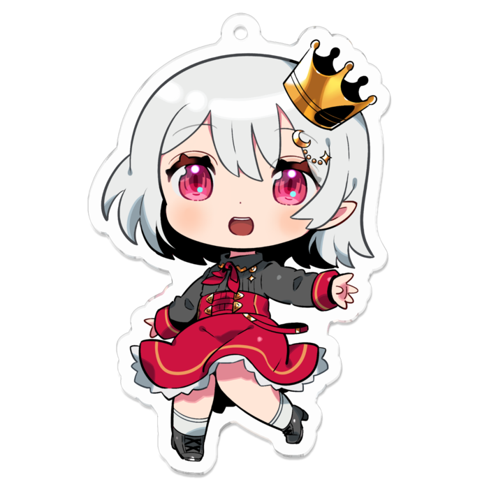 アクリルキーホルダー（コーティング） - 70 x 70 (mm)