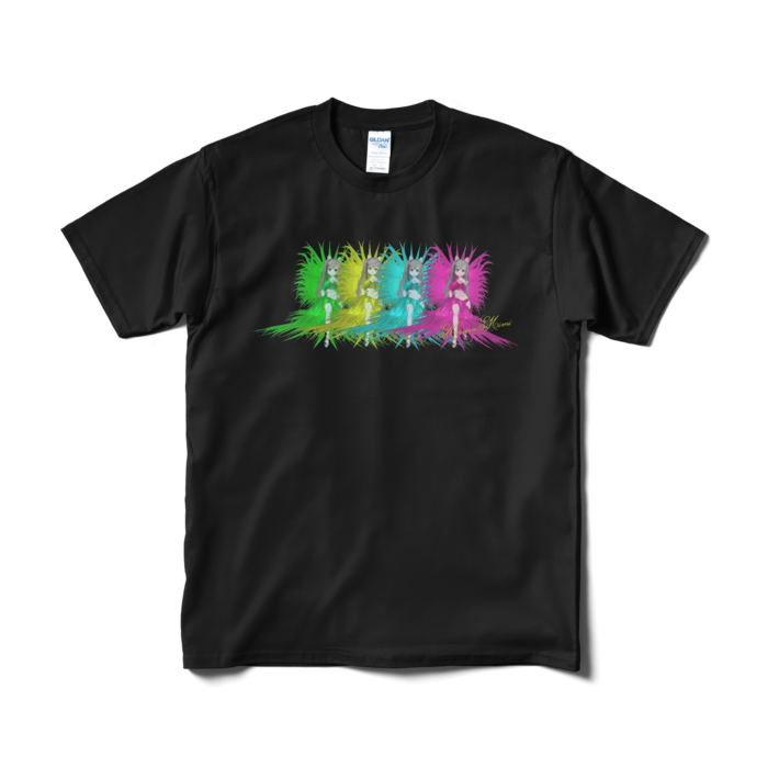 雲母ミミ誕生日グッズ2024　サンバTシャツ - M - ブラック