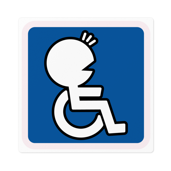 ステッカー - 100 x 100 (mm)