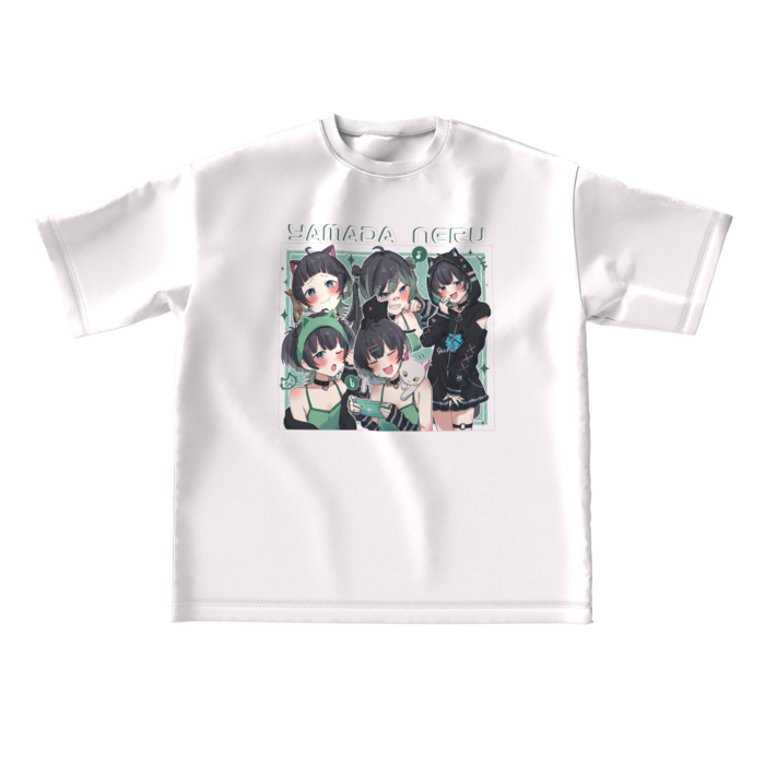 白ビッグシルエットTシャツ 　- L - 
