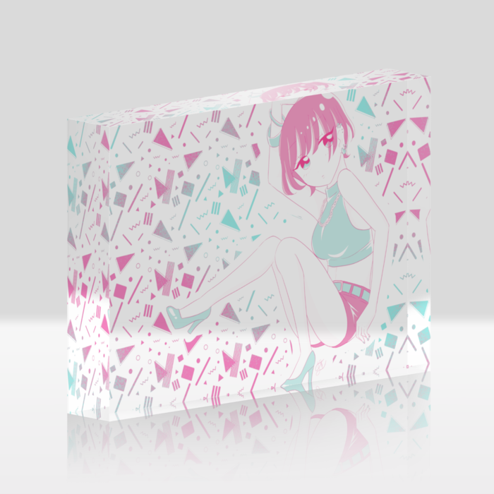 アクリルブロック - 148x100mm