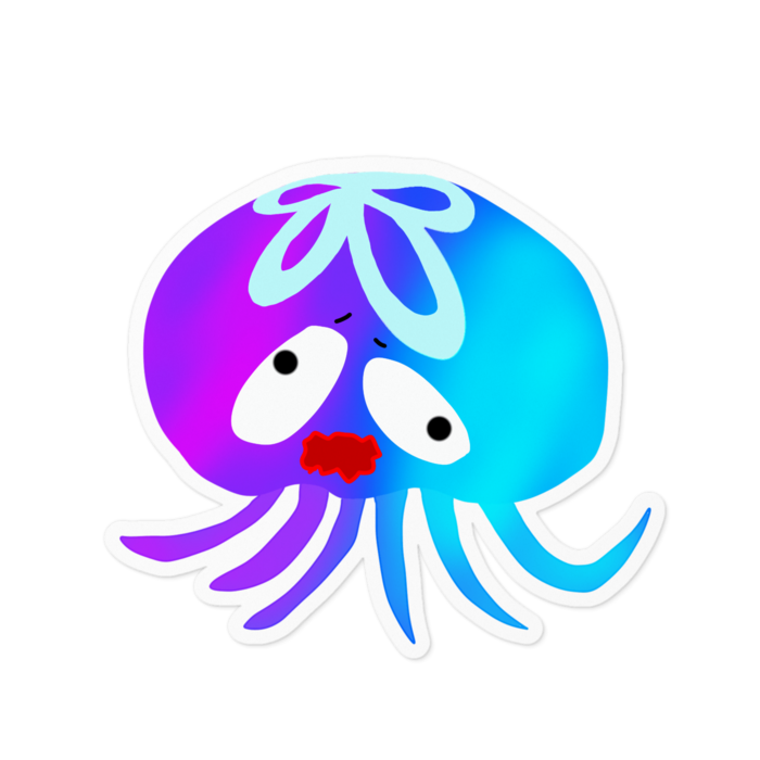 ステッカー - 100 x 100 (mm)