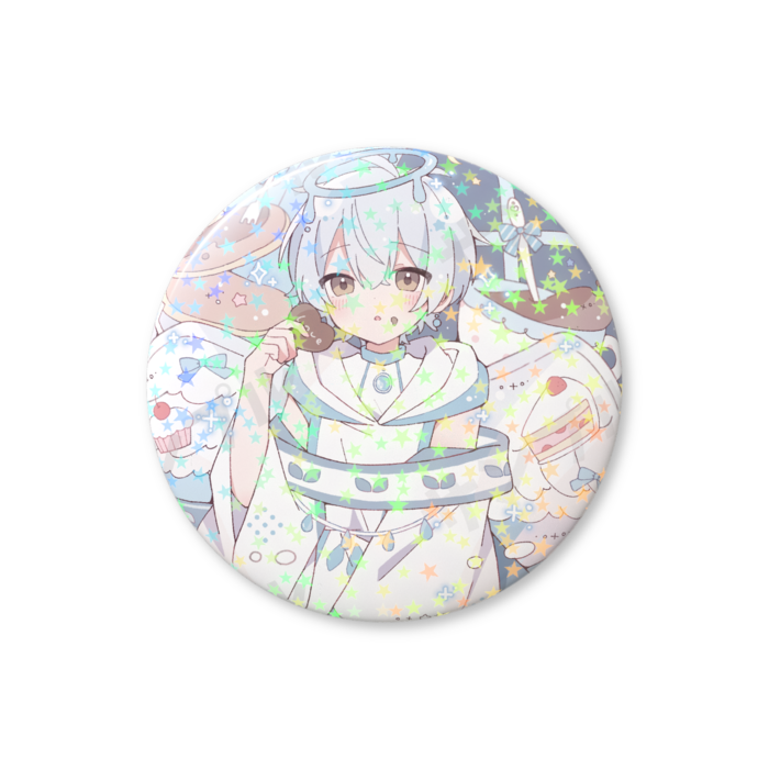 ホログラム缶バッジ - 56mm