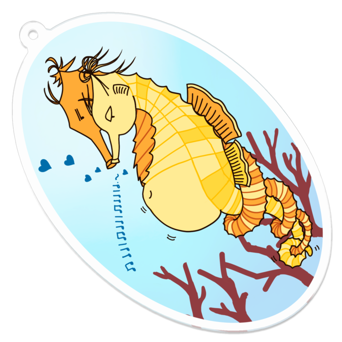 アクリルキーホルダー - 70 x 70 (mm)