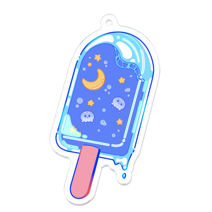 Jelly Ice Pop アクリルキーホルダー