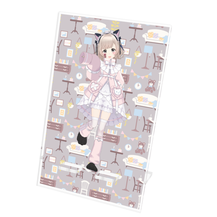 アクリルスマホスタンド - 100x160mm