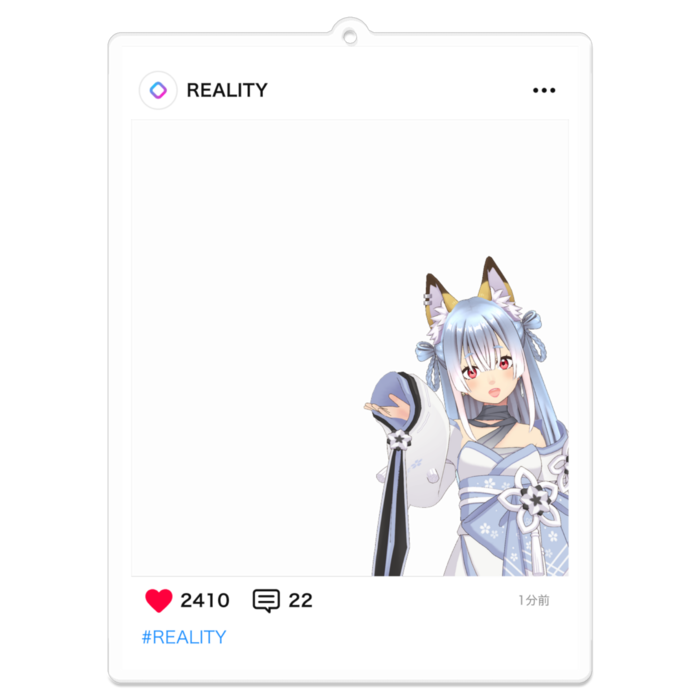 アクリルキーホルダー - 100 x 100 (mm)