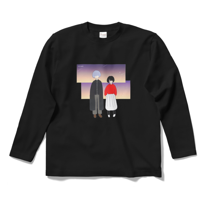 ロングスリーブTシャツ - S - ブラック