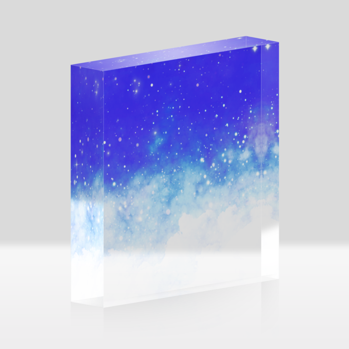 アクリルブロック - 100x100mm