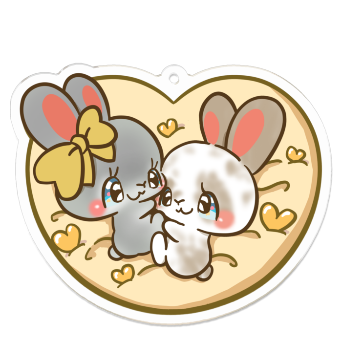 アクリルキーホルダー - 70 x 70 (mm)