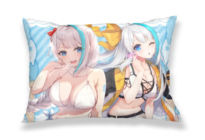 枕カバー - 43x63cm - 片面