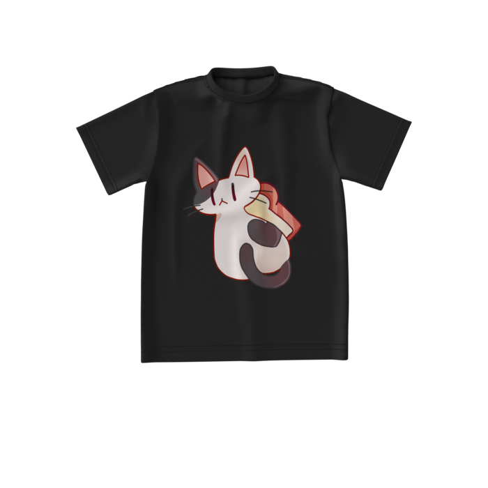 黒ビッグシルエットTシャツ - S -