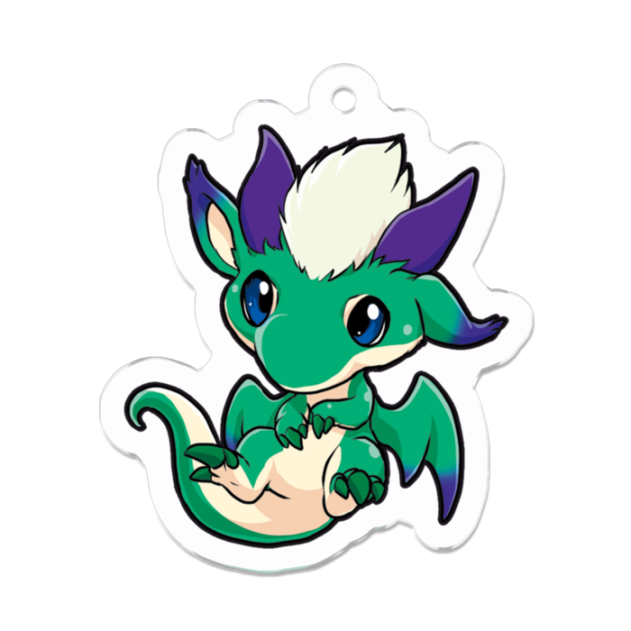 アクリルキーホルダー - 50 x 50 (mm)