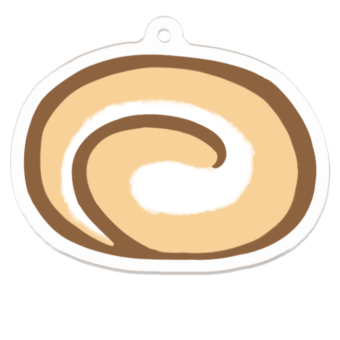 アクリルキーホルダー(コーティング) - 50 x 50 (mm)
