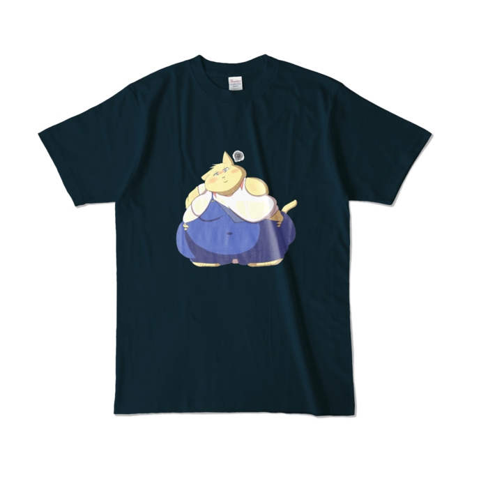 カラーTシャツ - L - ネイビー (濃色)