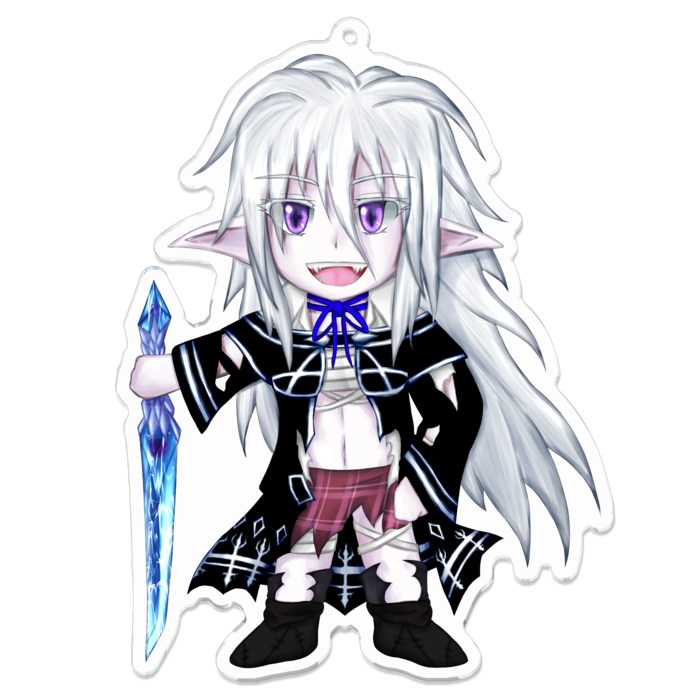 アクリルキーホルダー - 100 x 100 (mm)