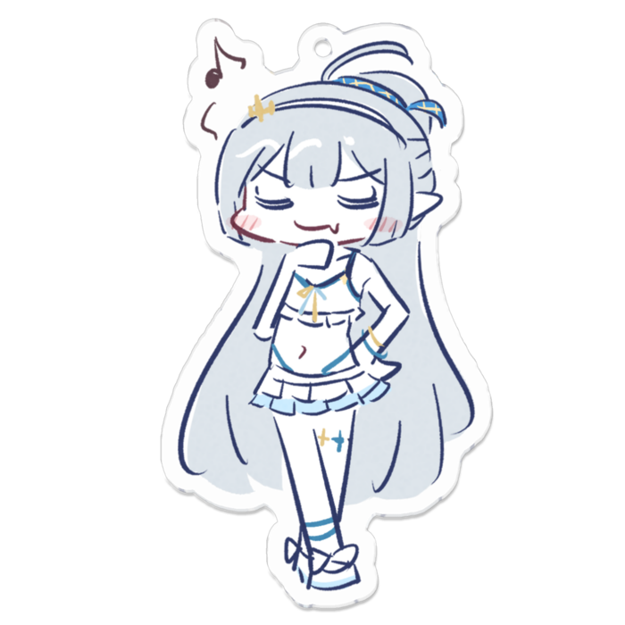 魔王ちゃん(水着)_アクリルキーホルダー