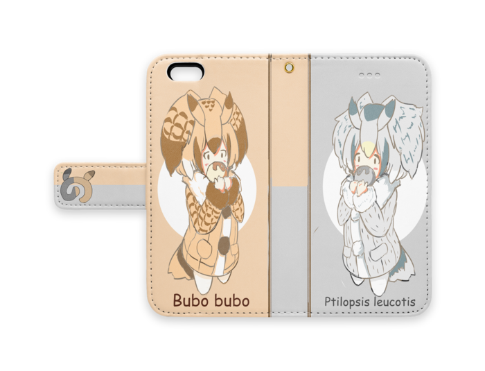 手帳型iPhoneケース - iPhone6 - ストラップ穴 あり