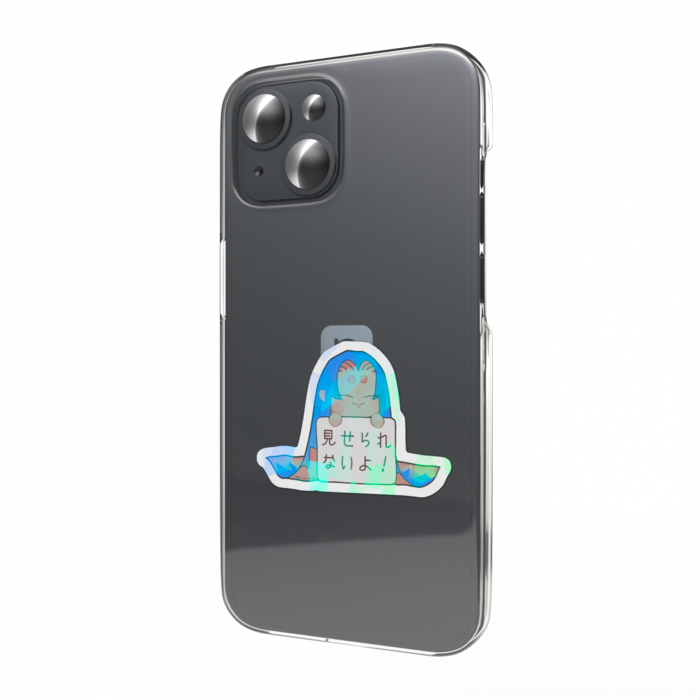 ホログラムスマホステッカー - 縦