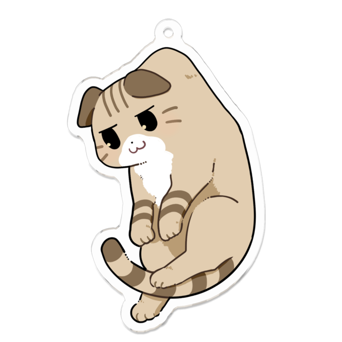 アクリルキーホルダー - 70 x 70 (mm)