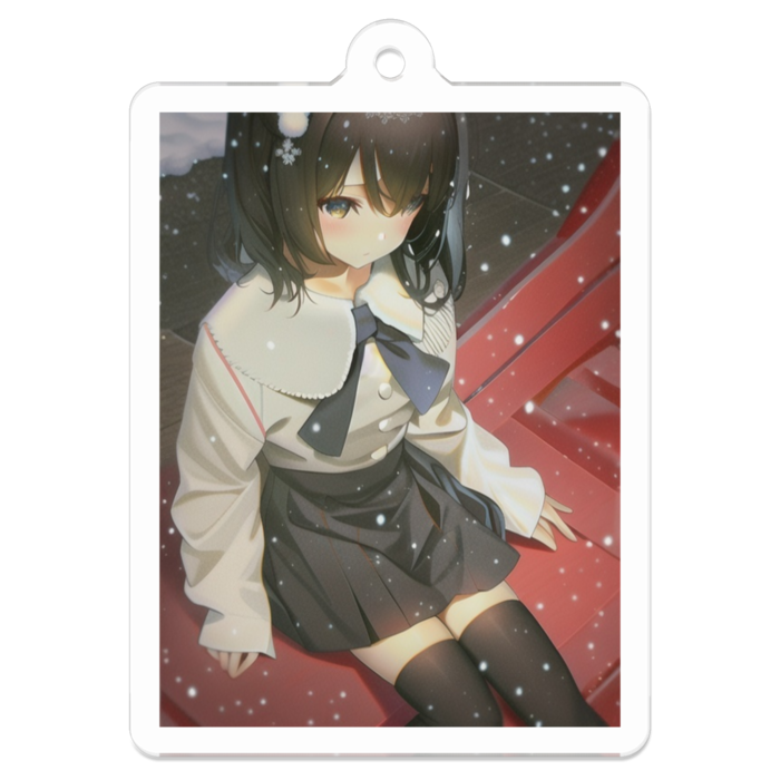 アクリルキーホルダー - 50 x 50 (mm)