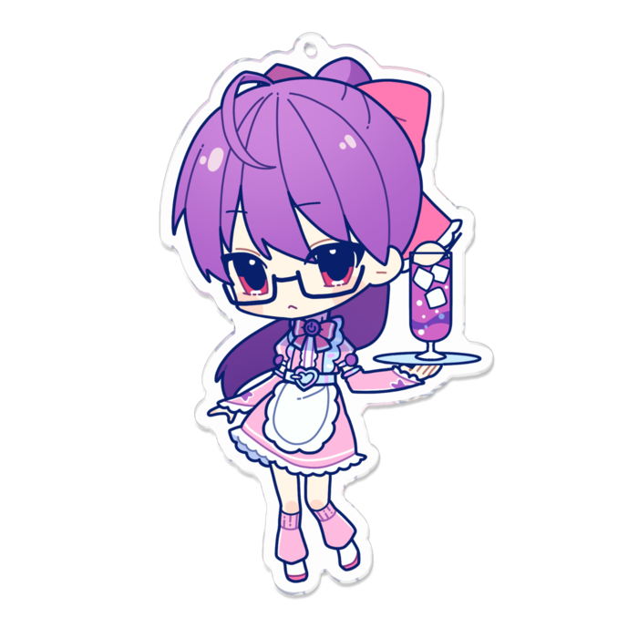 アクリルキーホルダー - 100 x 100 (mm)