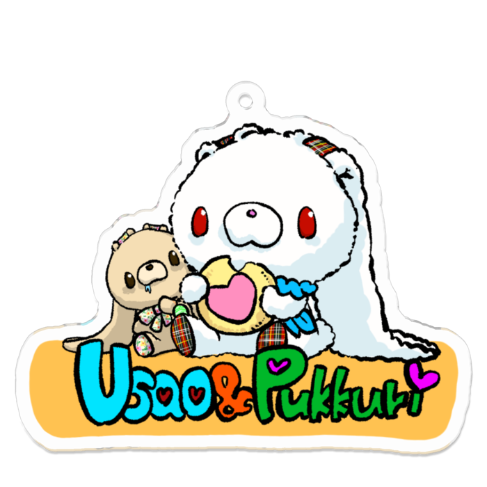 アクリルキーホルダー（コーティング） - 70 x 70 (mm)