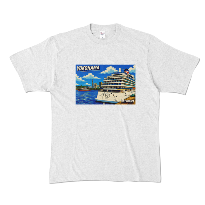 カラーTシャツ - XL - アッシュ (淡色)