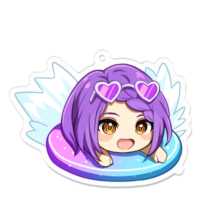 アクリルキーホルダー - 70 x 70 (mm)