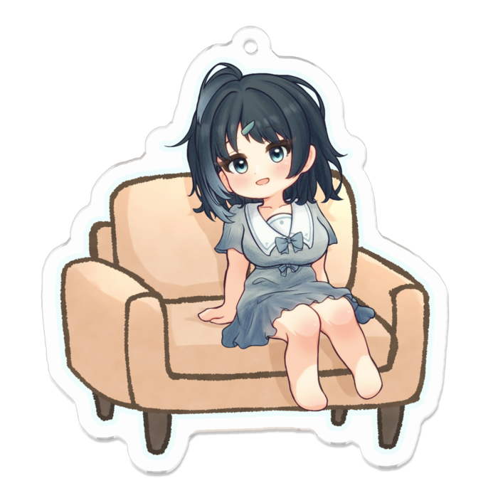 アクリルキーホルダー - 70 x 70 (mm)