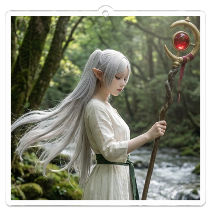 アクリルキーホルダー - 70 x 70 (mm)