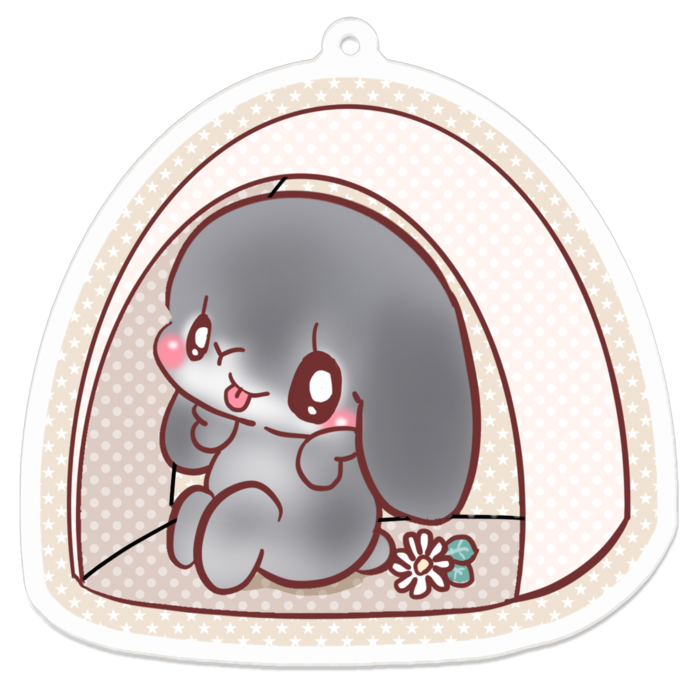 アクリルキーホルダー - 70 x 70 (mm)