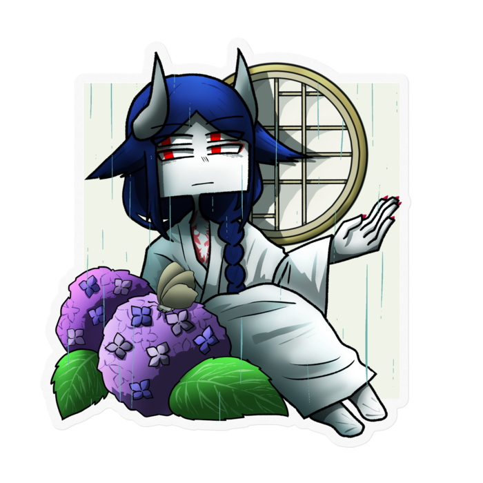 ステッカー - 100 x 100 (mm)