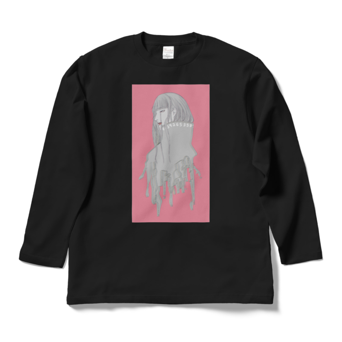 ロングスリーブTシャツ - L - ブラック