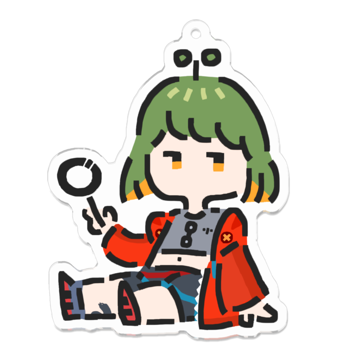 アクリルキーホルダー - 70 x 70 (mm)