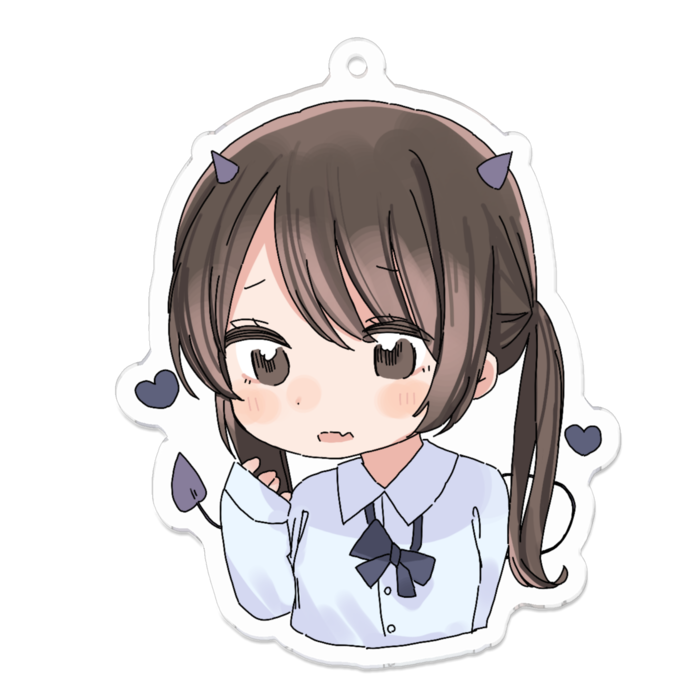 アクリルキーホルダー - 70 x 70 (mm)