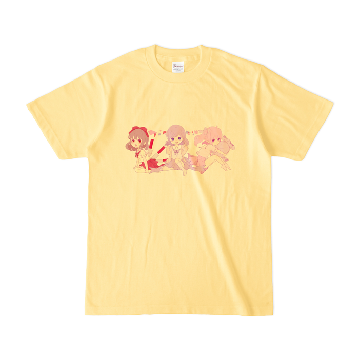 カラーTシャツ(淡色) - S - ライトイエロー