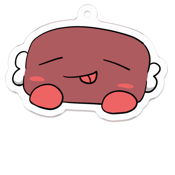 アクリルキーホルダー - 50 x 50 (mm)