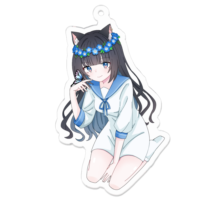 アクリルキーホルダー - 70 x 70 (mm)