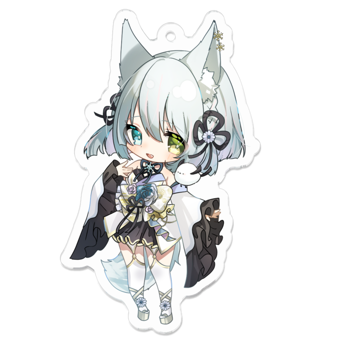 アクリルキーホルダー - 70 x 70 (mm)