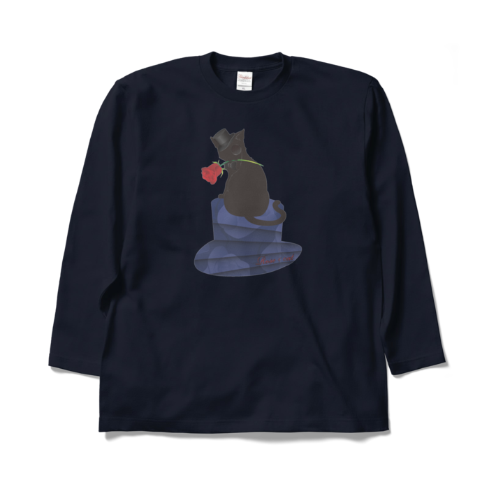 ロングスリーブTシャツ - XL - ネイビー