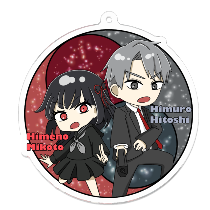 アクリルキーホルダー - 70 x 70 (mm)