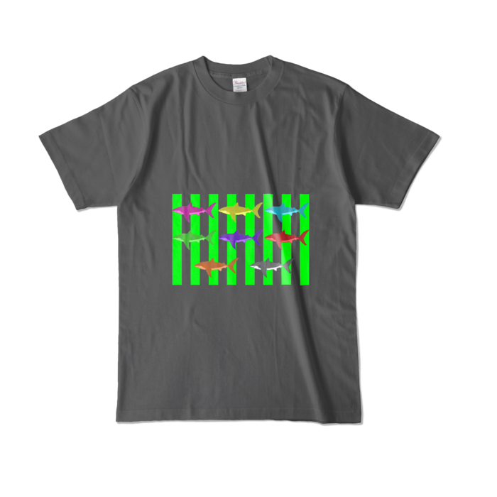 (グリーン) - L - チャコール (濃色)(5)