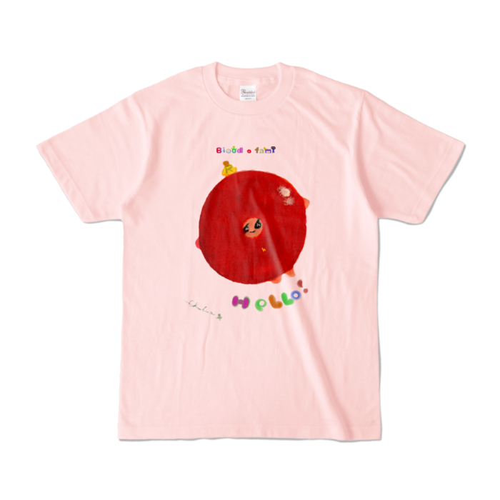 カラーTシャツ - S - ライトピンク (淡色)