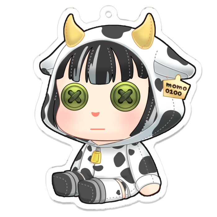 アクリルキーホルダー - 70 x 70 (mm)