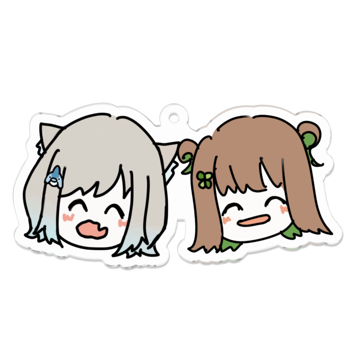 アクリルキーホルダー - 70 × 70 (mm)